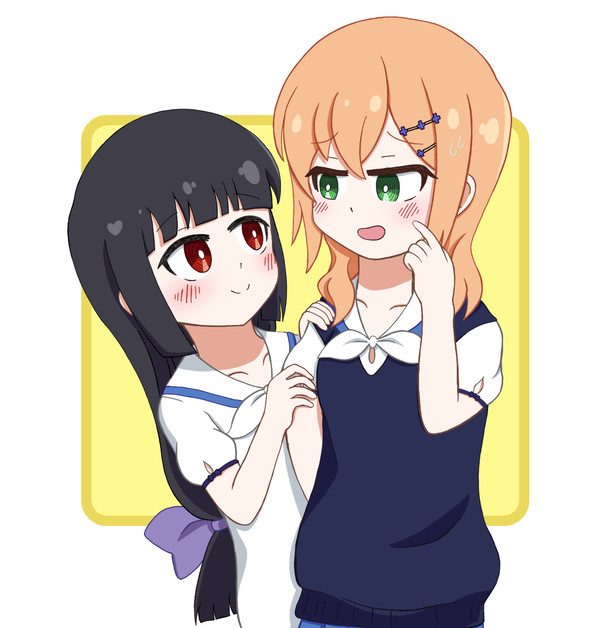 つばきちとえーこちゃん