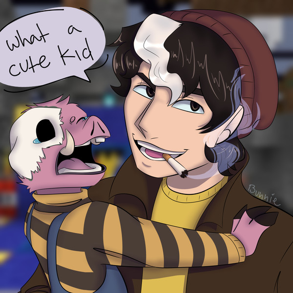 What a cute kid
