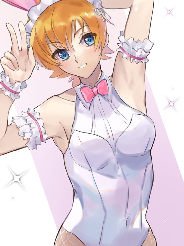 バニー落書き