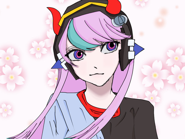 初めて描いたよSellyさん