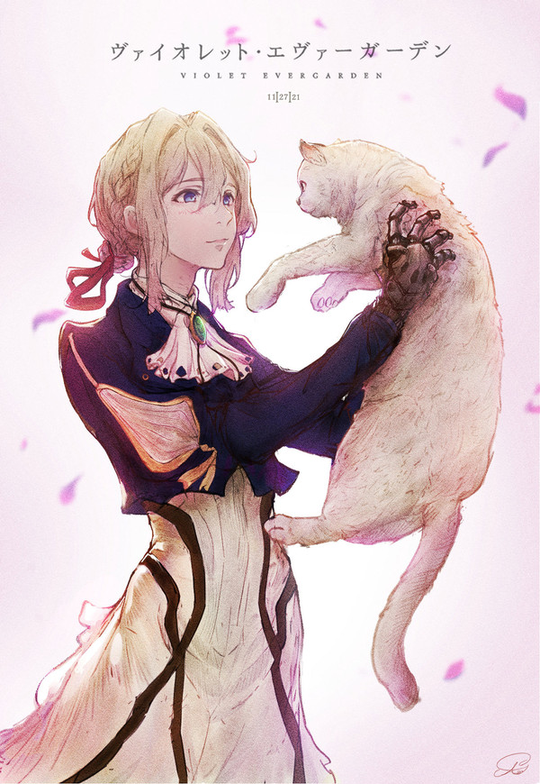 If Violet Adores a Cat