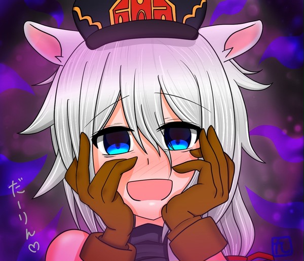 アバシリちゃん誕生日絵