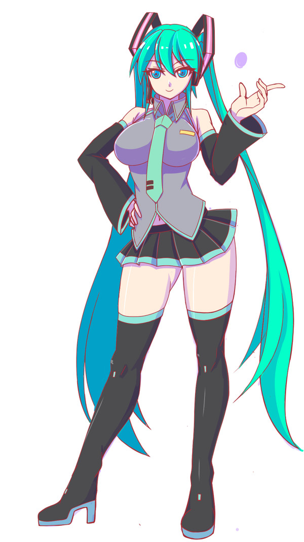 初音ミク　ラクガキ