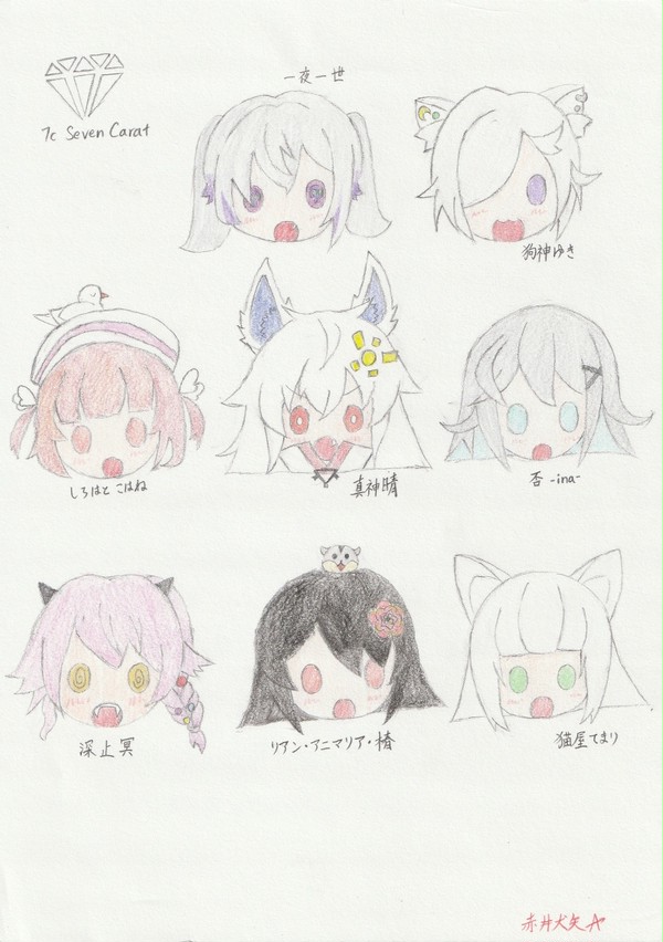 ７c所属Vtuber＋おまけ