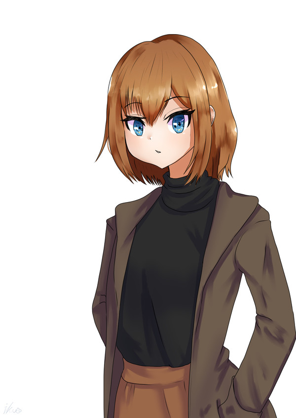コート女子