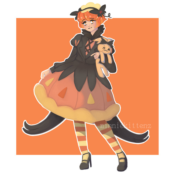 pumpkin pie cookie (fanart)