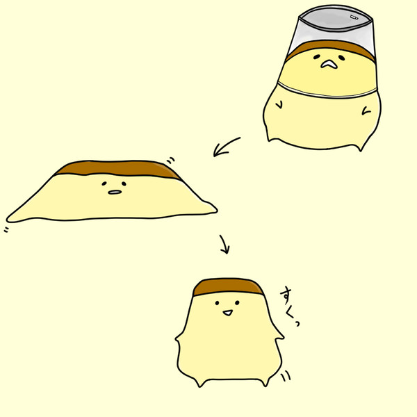 プリンさんが出るとこ