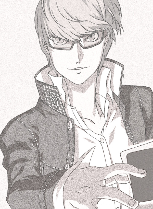 ペルソナ４の番長の模写