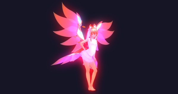 Neko Kitsune Art