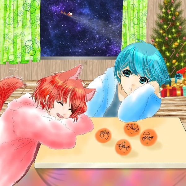 おコタでクリスマス🎄