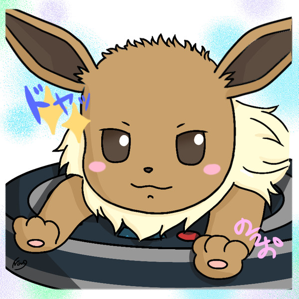 イーブイのルンバライド！
