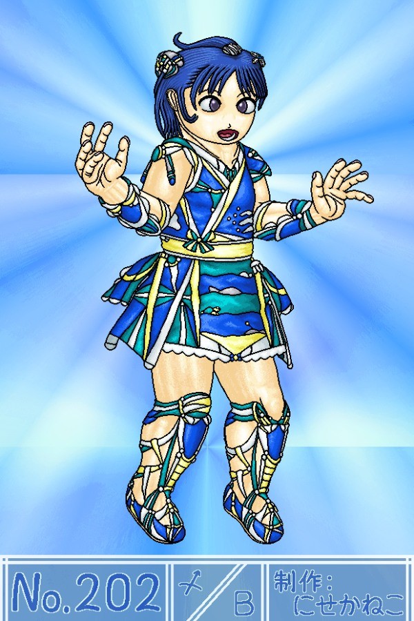 オリジナルお祭り風衣装(前面)