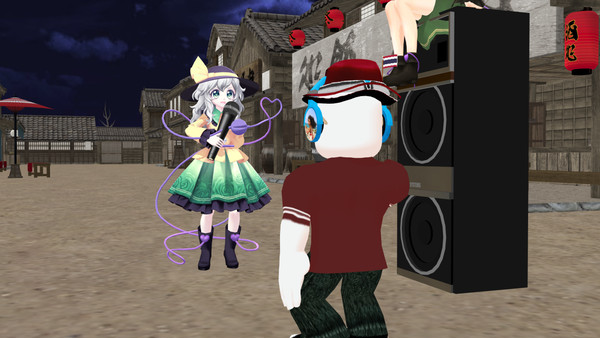Rap battling with the new Koishi