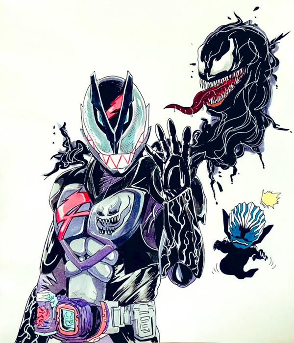 勝手にコラボシリーズ 仮面ライダーヴェノム