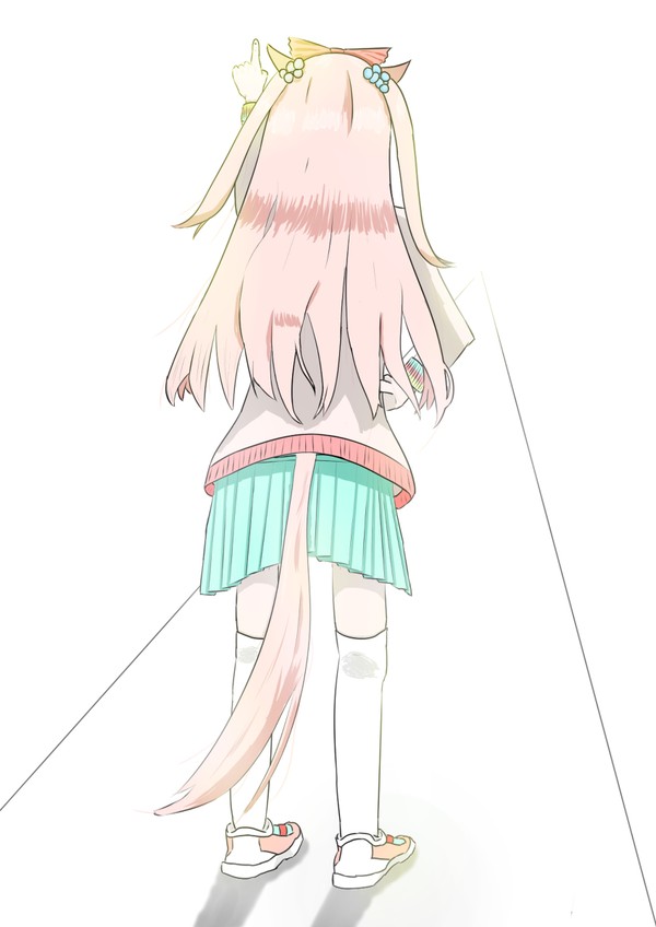 光を指すデジたん