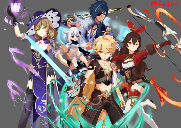 Genshin Impact Starter team