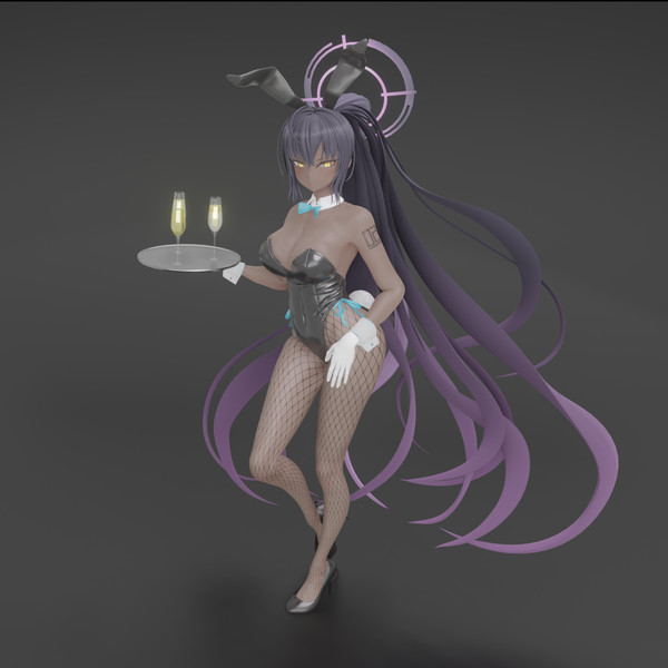 バニーカリン　フィギュア　立ち絵