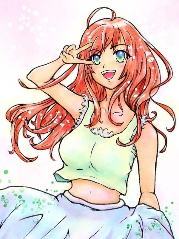 女の子(カラー)