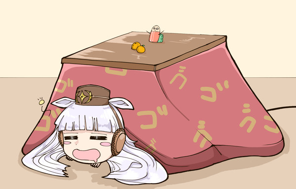 こたつとゴルシ