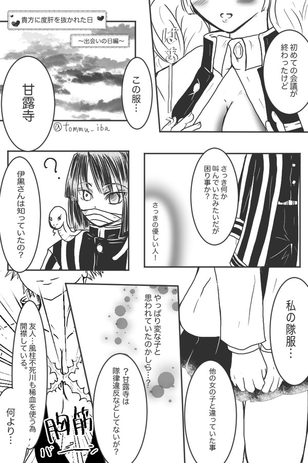 貴方に度肝を抜かれた日 ~出会いの日編~