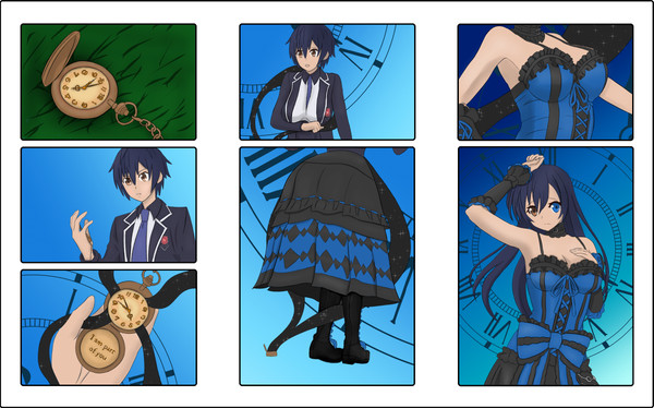 Shido and Kurumi fusion