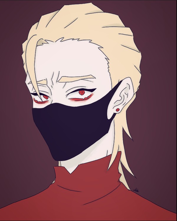 黒マスク×和中の兄貴