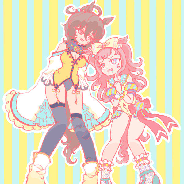 タキオンとデジたん