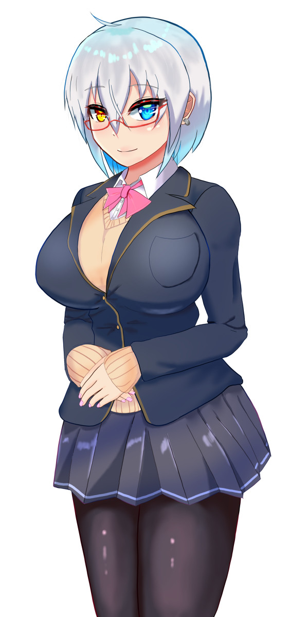 うちのこ　冬服　立ち絵