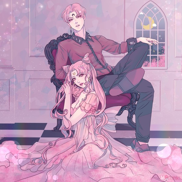 ちびうさ  ♡ ブラック・レディ