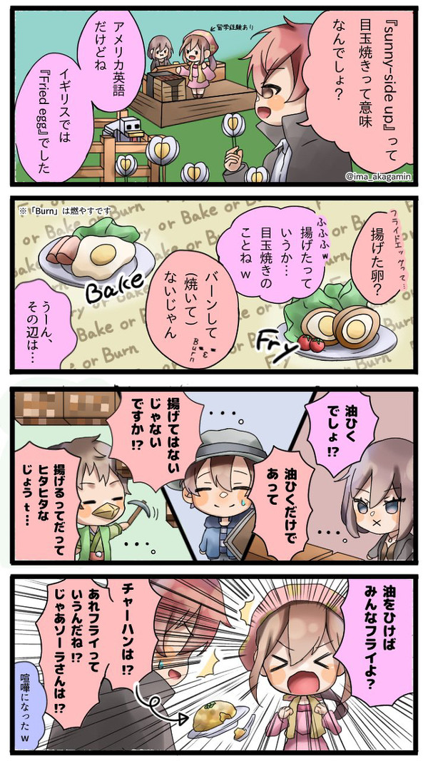 あかがみんフライ論争