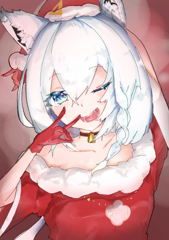 クリスマス　フブキさん