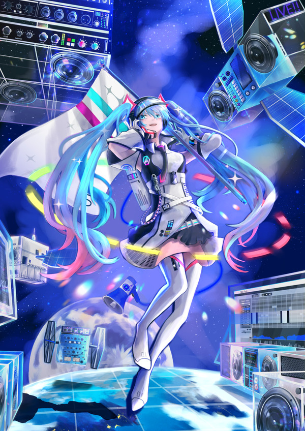 初音ミク GALAXYLIVE 2021 で入賞しました。