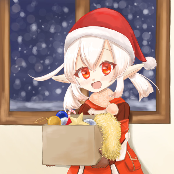 クリスマスツリー準備