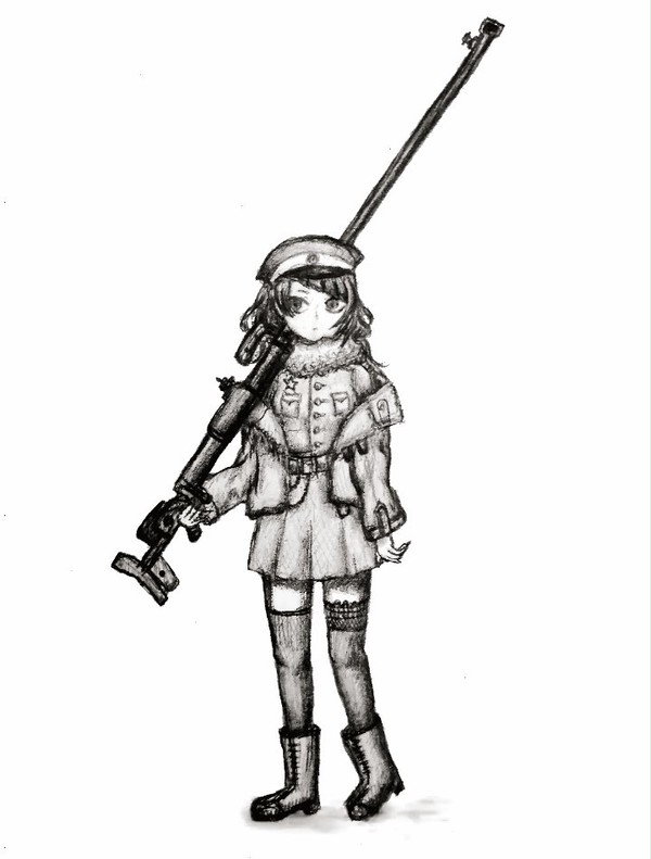 対戦車ライフル×摩美々さん