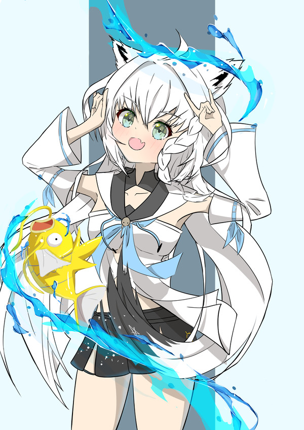 金コイキングとフブキちゃん！