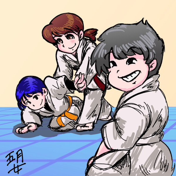 稽古中