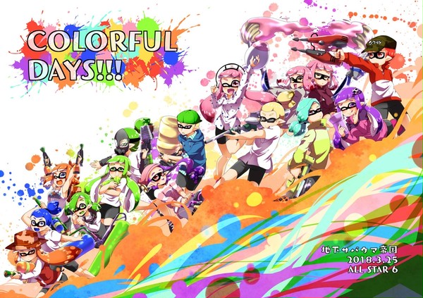 【Web再録】COLORFUL DAYS!!!