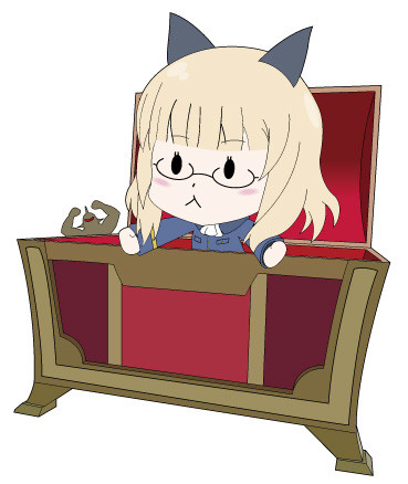 ペリーヌ　in　宝箱