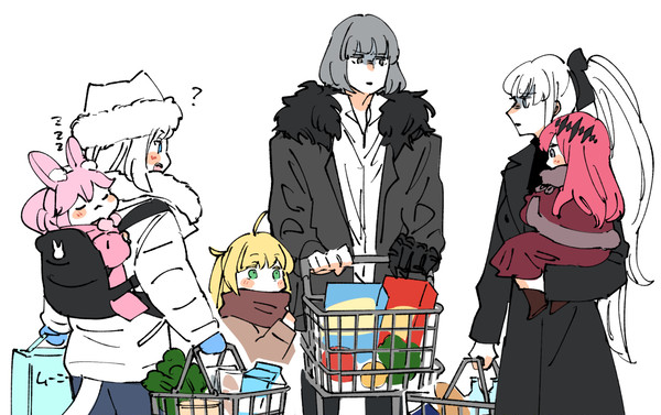 買い出し中
