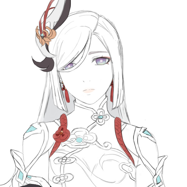 Shenhe Itto WIP