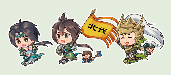 2021年12月Plurk線上活動—《過五關斬六將》系列圖