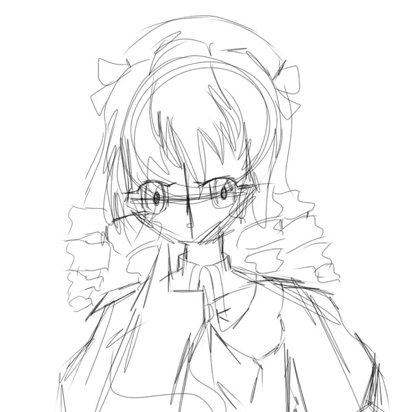 Luna Child Sketch