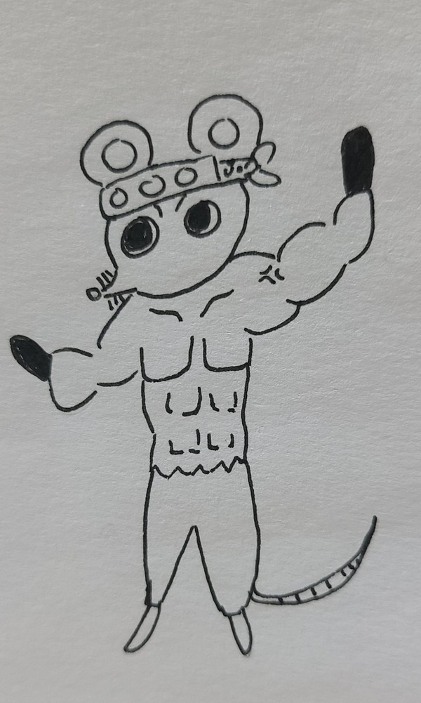 ムキムキねずみと宇髄さん