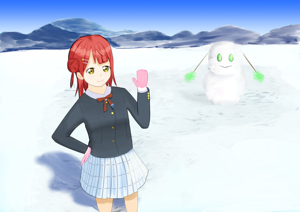 上原歩夢と侑だるま