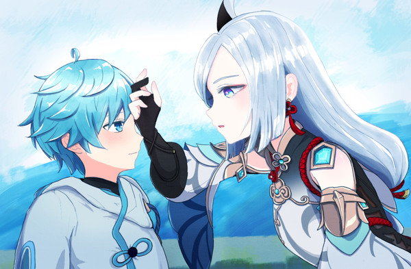 申鶴さんと重雲くん