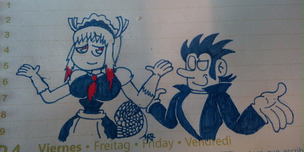 T&V Chilling Out (Quick Sketch)