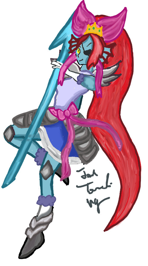 Undyne Chan the Magic Girl