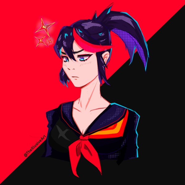 Ryuko in thought