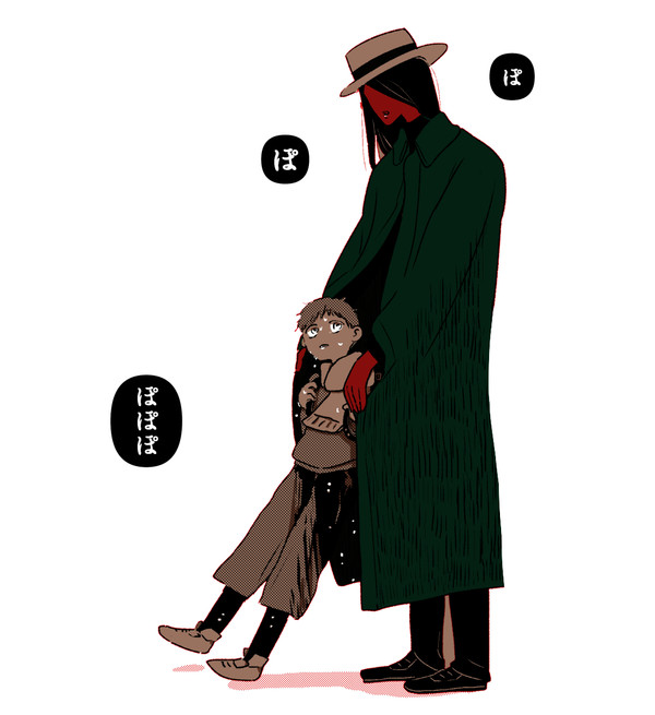 冬の八尺様♂
