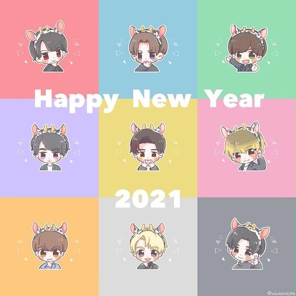 2021年1月〜3月のイラスト